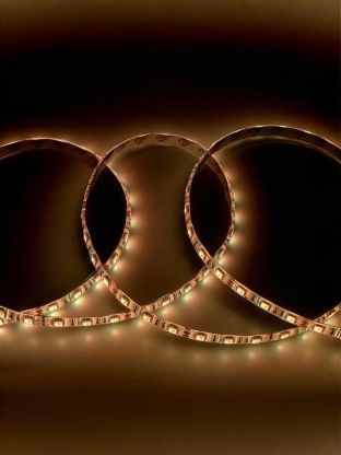 Лента светодиодная SMD 5050, 60 светодиодов/метр, 12 В, 14.4 Вт, IP65, RGB, 5 м, General Lighting Systems, 5039