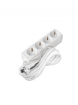 Удлинитель бытовой 4 гнезда, 5 м, ПВС, с заземлением, 2200 Вт, Союз, 481S-9405