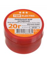 Флюс для пайки паяльный жир активные, TDM Electric, Алмаз, 20 г, банка, SQ1025-0387