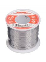 Припой с канифолью Sn60% Pb40% Flux 2.2%, Rexant, 250 г, диаметр 1 мм, катушка, 09-3313