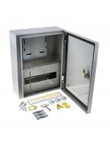 Щит учета навесной, ЩУ-1ф/1-0-12 (ЩУРН-1/12), металл, TDM Electric, 12 модулей, 39.5х31х16.5 см, IP66, SQ0905-0100