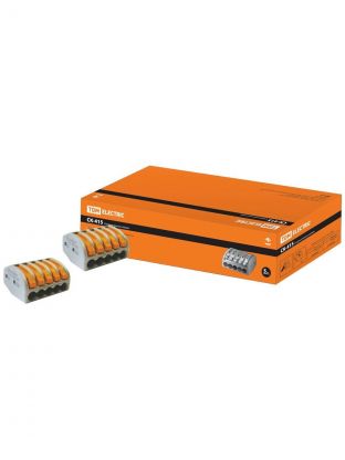 Клемма СК-415, соединительная, пластик, 2.5 мм2, TDM Electric, SQ0527-0003