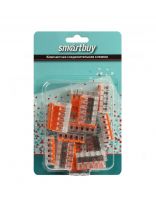 Клемма соединительная, 5-ти проводная, с рычагами, 8 шт, Smartbuy, SBE-ccwcc-5-rp