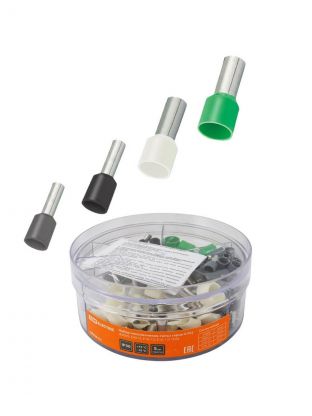 Набор наконечников-гильз Е №2, медь, Е4009, Е6012, Е10-12, Е16-12, TDM Electric, SQ0512-0017