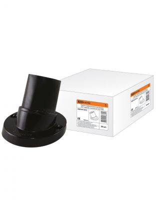 Патрон E27, настенный, TDM Electric, карболит, наклонный, черный, SQ0335-0015