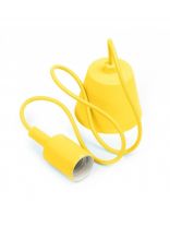 Подвес с патроном E27, подвесной, Smartbuy, 1 м, желтый, SBE-CLHE27s-y