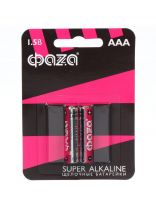Батарейка ФАZА, ААА (LR03, 24A), Super Alkaline, щелочная, 1.5 В, блистер, 2 шт, 2858474