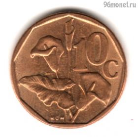 ЮАР 10 центов 1990