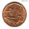 ЮАР 10 центов 1990