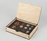 Шкатулка для медалей/значков (универсальная)