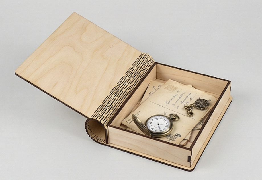 Шкатулка-книга для памятных вещей