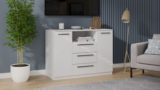 Комод комбинированный «Агата» - 200.008.000 Белый