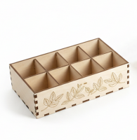 Чайный бокс-органайзер для пакетиков (12 секций)