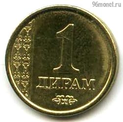 Таджикистан 1 дирам 2011