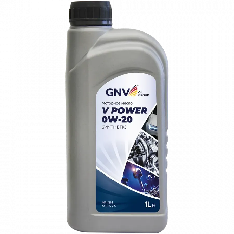 GNV V POWER 0W-20, 1л