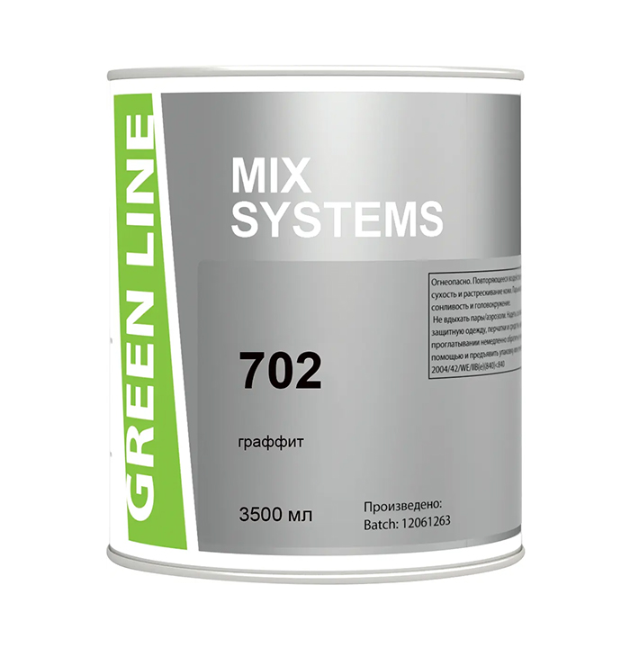Green Line 702 пигмент, цвет граффит, объем 3500мл.