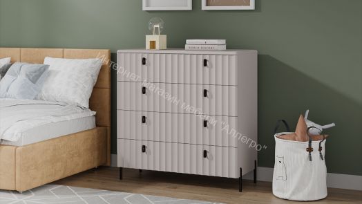 Комод «Тиффани» - 407.003.000 Кашемир, Кашемир матовый