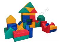 Набор мягких модулей Строительный 40 элементов