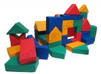 Набор мягких модулей Строительный 40 элементов