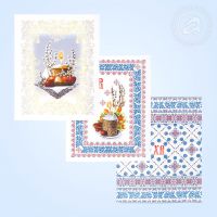 Набор полотенец из рогожки "Воскресение" (3шт.)