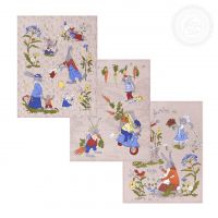 Набор полотенец из рогожки "Морковкино" (2шт.)