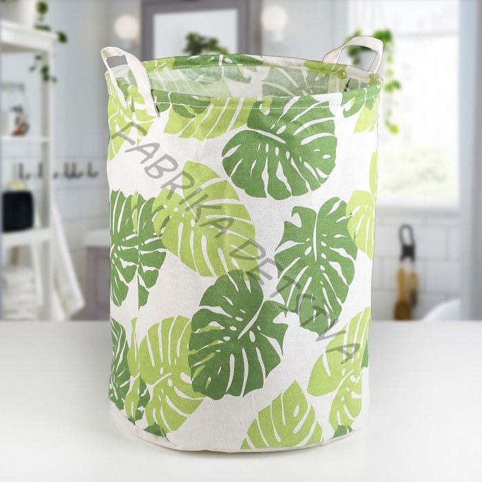 Корзина для белья Доляна «Тропики», 35x35x45 см