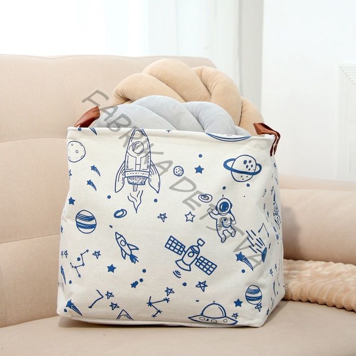 Корзинка для игрушек «В космосе», 30x30 см