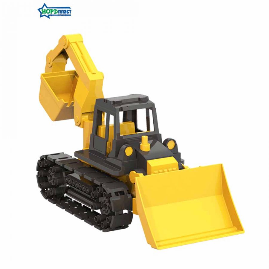 Тягач «Урал» с трактором