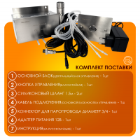 Автоматический насос-дозатор ароматерапии для парогенератора Steamtec TOLO AP 03 aroma pump