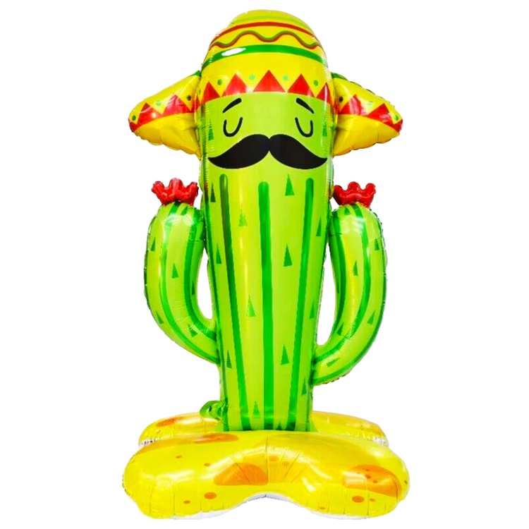 Кактус ходячий шар большой фигурный с воздухом