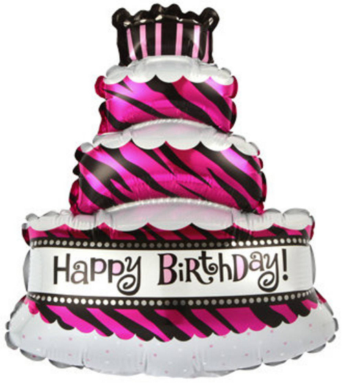 Шар "С днём рождения”