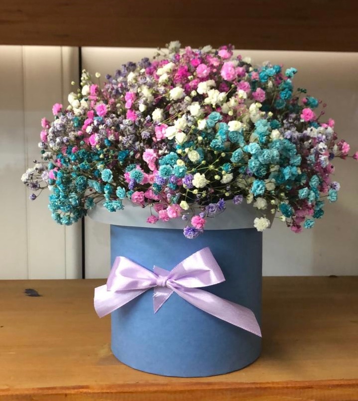 Композиция из гипсофилы "Милашка"