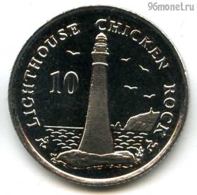 Остров Мэн 10 пенсов 2009 AA