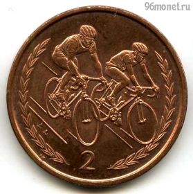 Остров Мэн 2 пенса 1998 AA