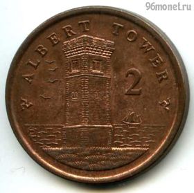 Остров Мэн 2 пенса 2010 AA