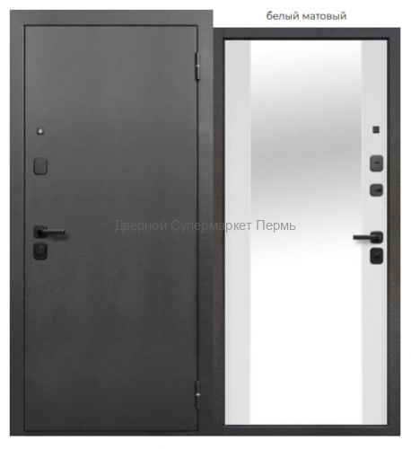 7 см Гарда зеркало серебро белый матовый