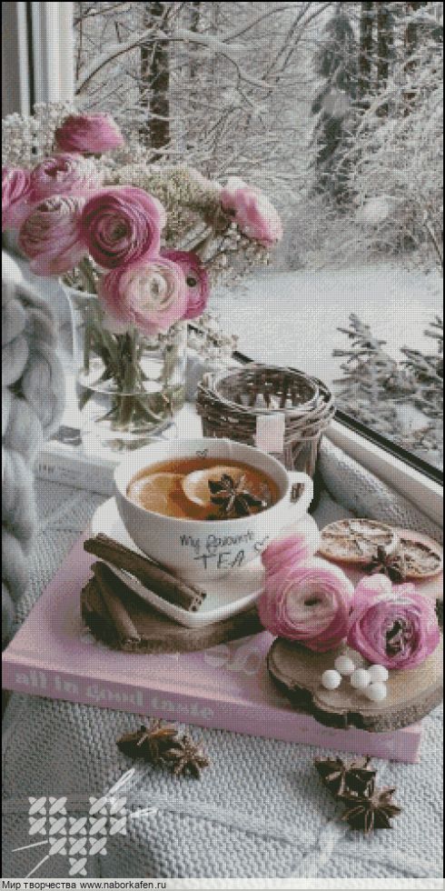 Набор для вышивания "Утренний чай"