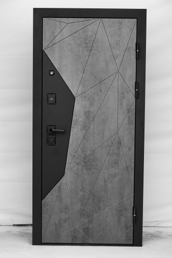 Входная дверь Termo-door Авангард Бетон - FLAT Грей софт