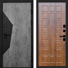 Входная дверь Termo-door Авангард Бетон - Престиж Дуб