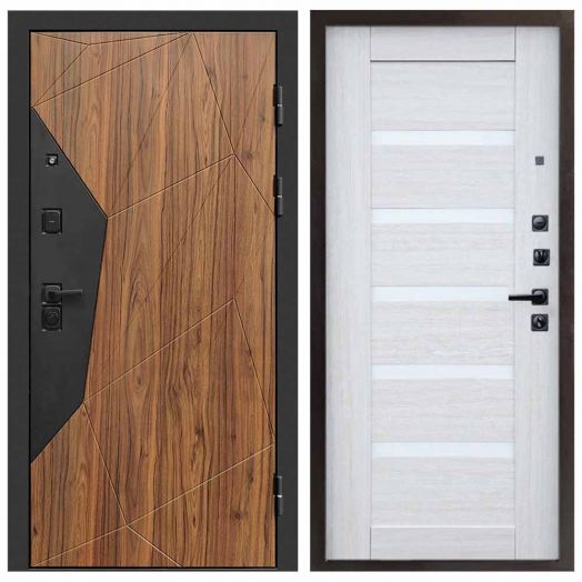 Входная дверь Termo-door Авангард Дуб каньон - Царга Лиственница