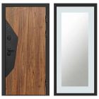 Входная дверь Termo-door Авангард Дуб каньон - Зеркало триумф Белый софт