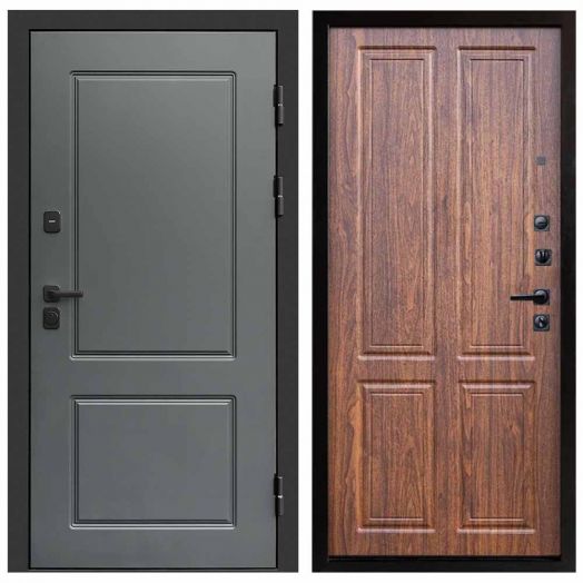 Входная дверь Termo-door Верона Грей - Орех стандарт