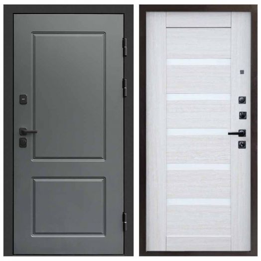 Входная дверь Termo-door Верона Грей - Царга Лиственница