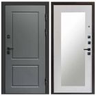 Входная дверь Termo-door Верона Грей - Зеркало триумф Лиственница