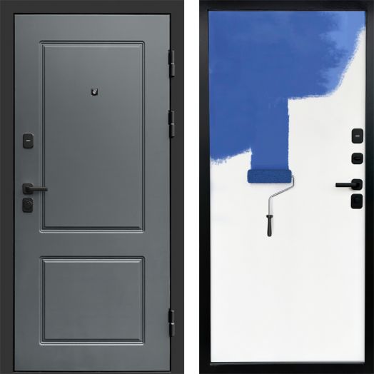 Входная дверь Termo-door Верона Грей - Грунт под покраску