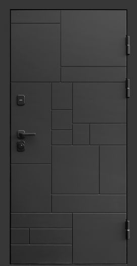 Входная дверь Termo-door Квадро Black - Марсель Шоколад