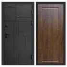 Входная дверь Termo-door Квадро Black - Гранд Дуб