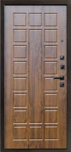 Входная дверь Termo-door Квадро Black - Престиж Дуб