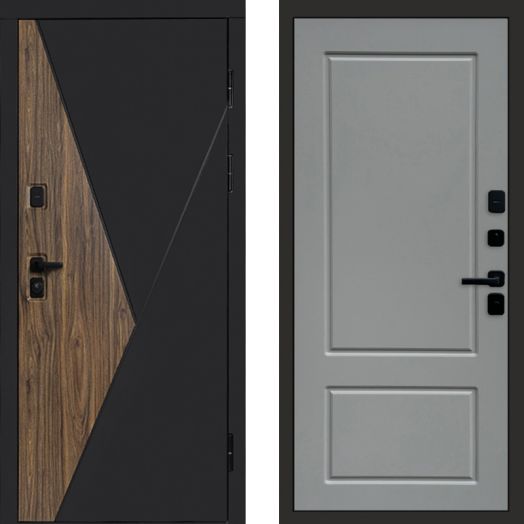 Входная дверь Termo-door Матрикс Дуб - Марсель Грей софт