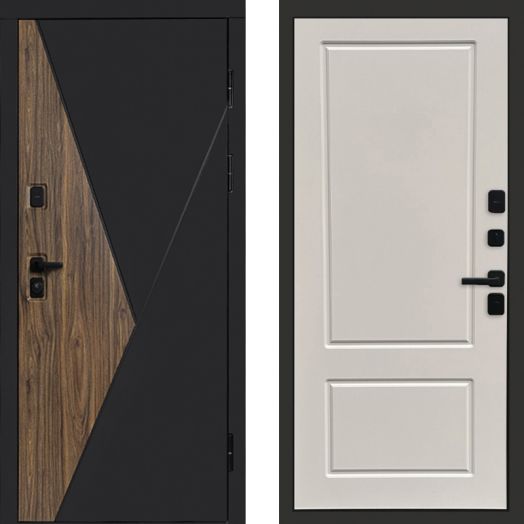 Входная дверь Termo-door Матрикс Дуб - Марсель Слоновая кость